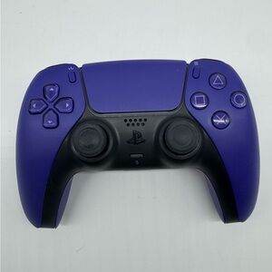 Sony PlayStation 5 PS5 Dualsense Wireless Controller Purple CFI-ZCT1W TESTED